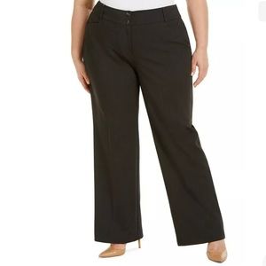 Alfani 20WP Plus Size Curvy Bootcut Dress Pants
